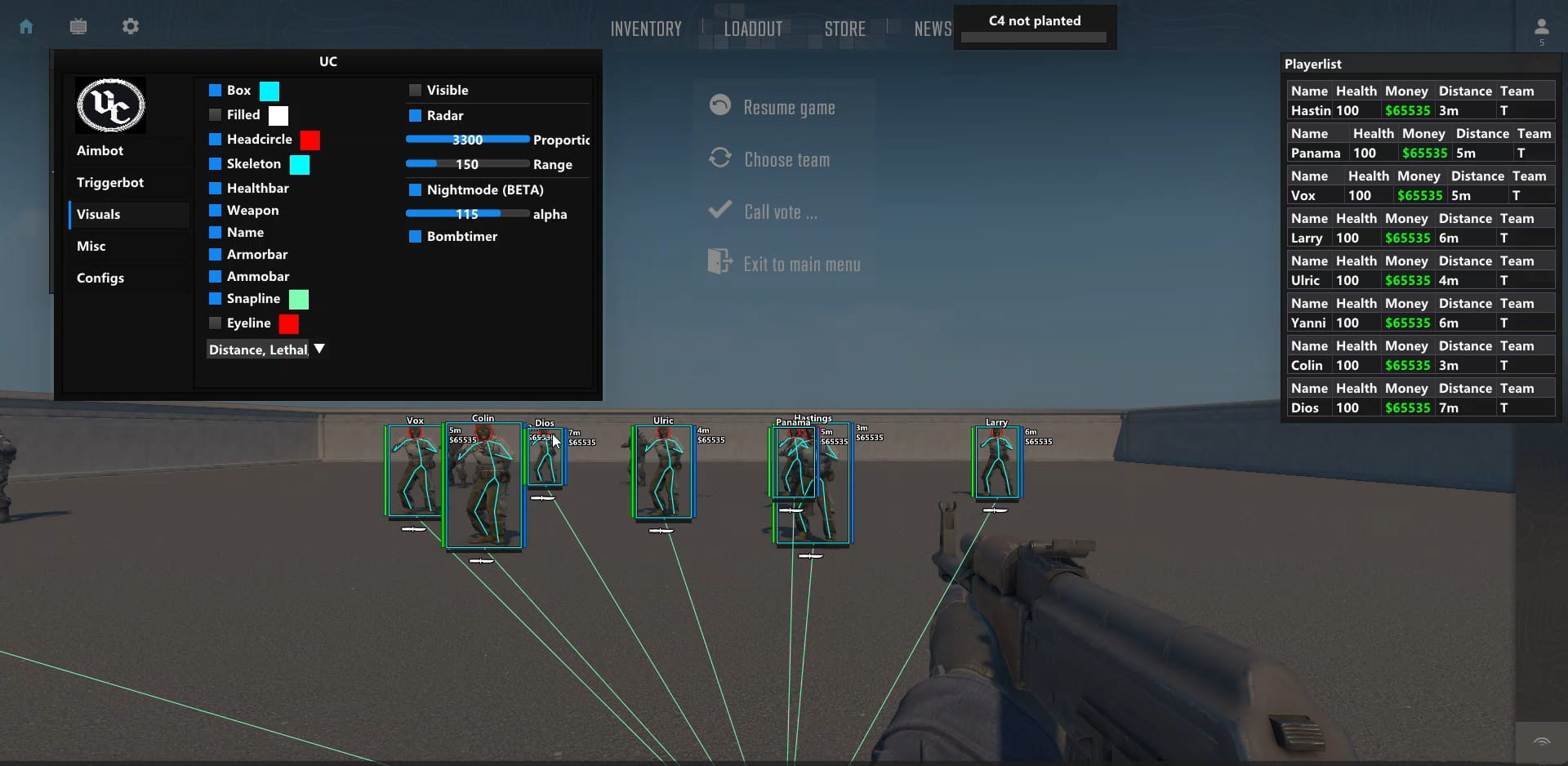 CS2·UC绘制自瞄扳机免费辅助